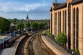 Railway Tracks, Harrogate, England.