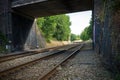 Railway tracks Royalty Free Stock Photo