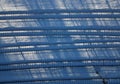 railway tracks to a multi-track sorting train station. vertical view Royalty Free Stock Photo