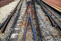 Railway tracks Royalty Free Stock Photo