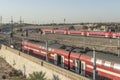 Railway station in Israel Beer Sheva