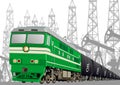 Railway transport of petroleum products