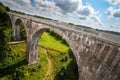 Railway viaducts in StaÃâczyki Royalty Free Stock Photo