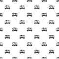 Railway wagon pattern vector Royalty Free Stock Photo