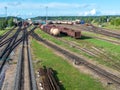 Railway, wagon, rail, trains