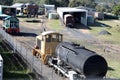 Railway yard and station in the Queensland town of Warwick