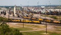 Railyard Royalty Free Stock Photo