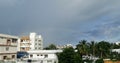 Rain bow - an image of beautiful rain bow over the city