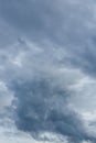 Rain cloud dramatic moody sky background Royalty Free Stock Photo