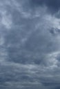 Rain cloud dramatic moody sky background Royalty Free Stock Photo