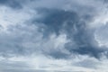 Rain cloud dramatic moody sky background Royalty Free Stock Photo