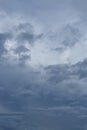 Rain cloud dramatic moody sky background Royalty Free Stock Photo