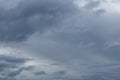 Rain cloud dramatic moody sky background Royalty Free Stock Photo