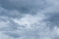Rain cloud dramatic moody sky background Royalty Free Stock Photo