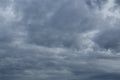 Rain cloud dramatic moody sky background Royalty Free Stock Photo