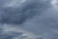 Rain cloud dramatic moody sky background Royalty Free Stock Photo