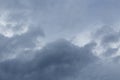 Rain cloud dramatic moody sky background Royalty Free Stock Photo