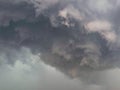 Background of storm clouds before a thunderstorm Royalty Free Stock Photo