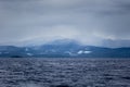 Rain Clouds and Island in Papua New Guinea Royalty Free Stock Photo