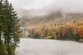 Rain clouds over The Balsams Royalty Free Stock Photo