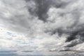 Rain clouds before the rain Royalty Free Stock Photo
