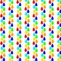 Rain color pattern. Multicolor drop icon.