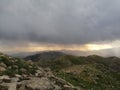 Rain Comes to Mountain