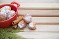 Rain cookie, traditional Brazilian sweet