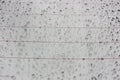 Rain drops on car glass background. Royalty Free Stock Photo