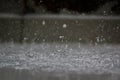 Rain drop splash Royalty Free Stock Photo