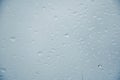 Rain drops on glasswindows Royalty Free Stock Photo