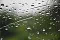 Rain drops on glasswindows Royalty Free Stock Photo