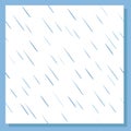 Rain drops seamless pattern background vector water blue nature raindrop abstract illustration Royalty Free Stock Photo