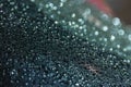 Rain drops on the surface of the car, abstract background Royalty Free Stock Photo