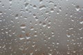 Rain drops on window, Royalty Free Stock Photo