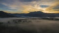 Rain Forest Aerial Shot Royalty Free Stock Photo