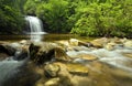 Rain Forest Waterfall Royalty Free Stock Photo