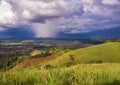 Rain on the other side Royalty Free Stock Photo