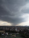 Rain over Jakarta