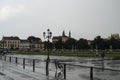 Rain in Padua Royalty Free Stock Photo