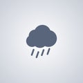 Rain, Rainy, vector best flat icon