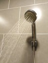 Rain shower in bathroom