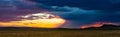 Stormy Skies over Big Sky Country Royalty Free Stock Photo