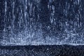 Rain splash Royalty Free Stock Photo
