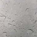 Rain on the sunroof