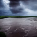 Rain Swollen River