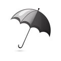 Rain umbrella black