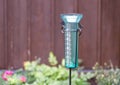 Rain water meter Royalty Free Stock Photo
