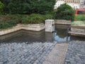 Rain water puddle Royalty Free Stock Photo