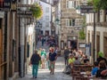 Raina Street - Santiago de Compostela Royalty Free Stock Photo